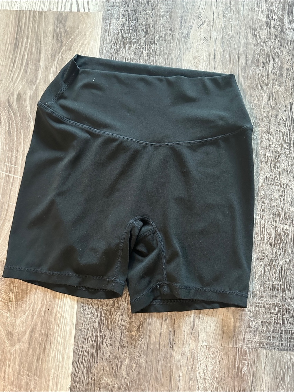 PARAGON Black High-Rise Bike Shorts